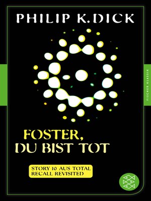 cover image of Foster, du bist tot